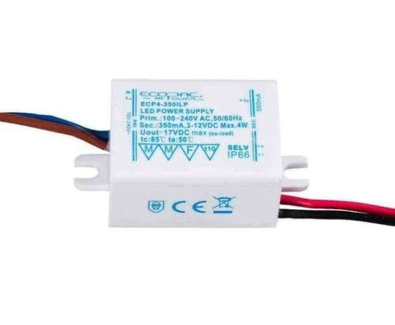 [Non Dimmable] 1-4W LED Driver - 350mA